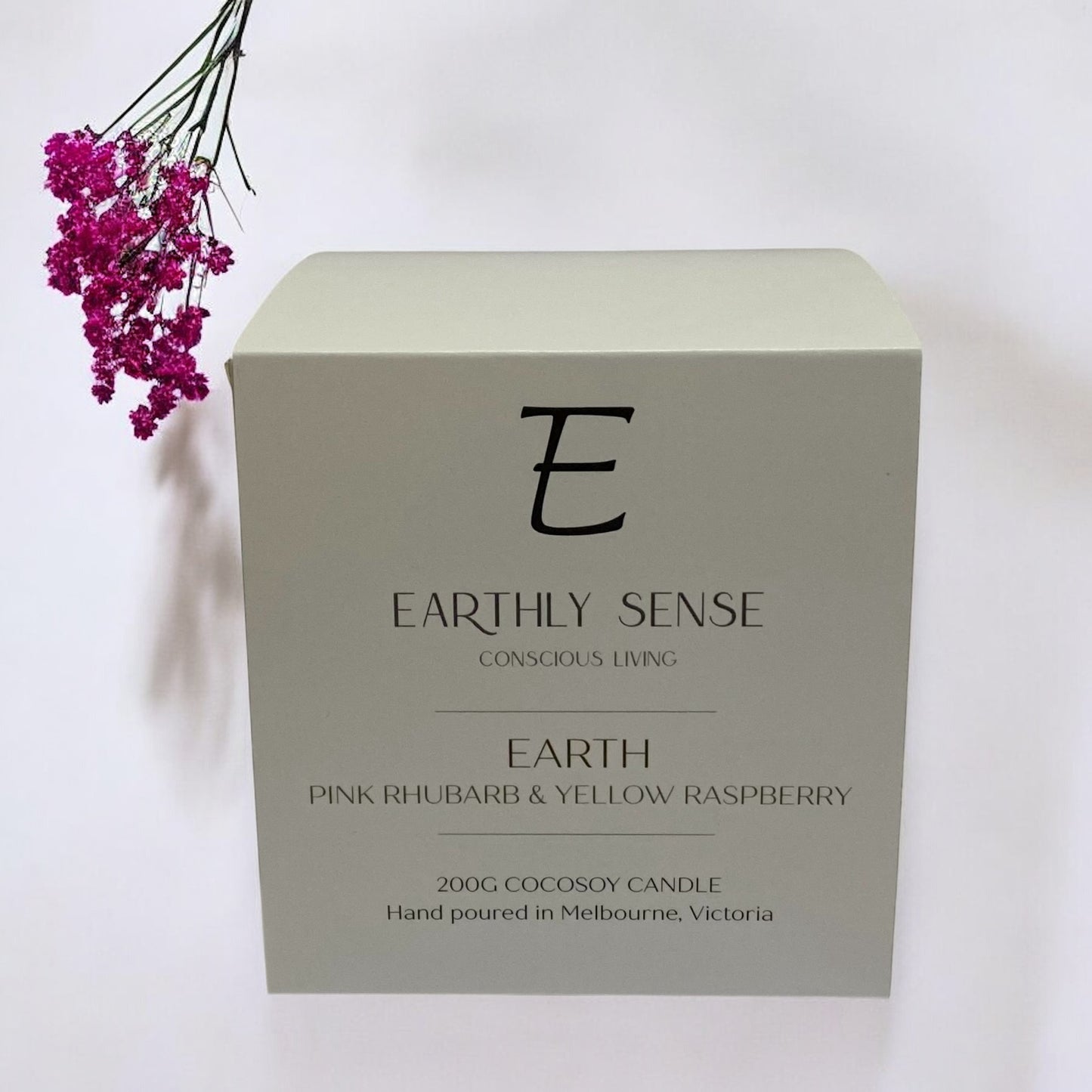EARTH - Pink Rhubarb & Yellow Raspberry 200g