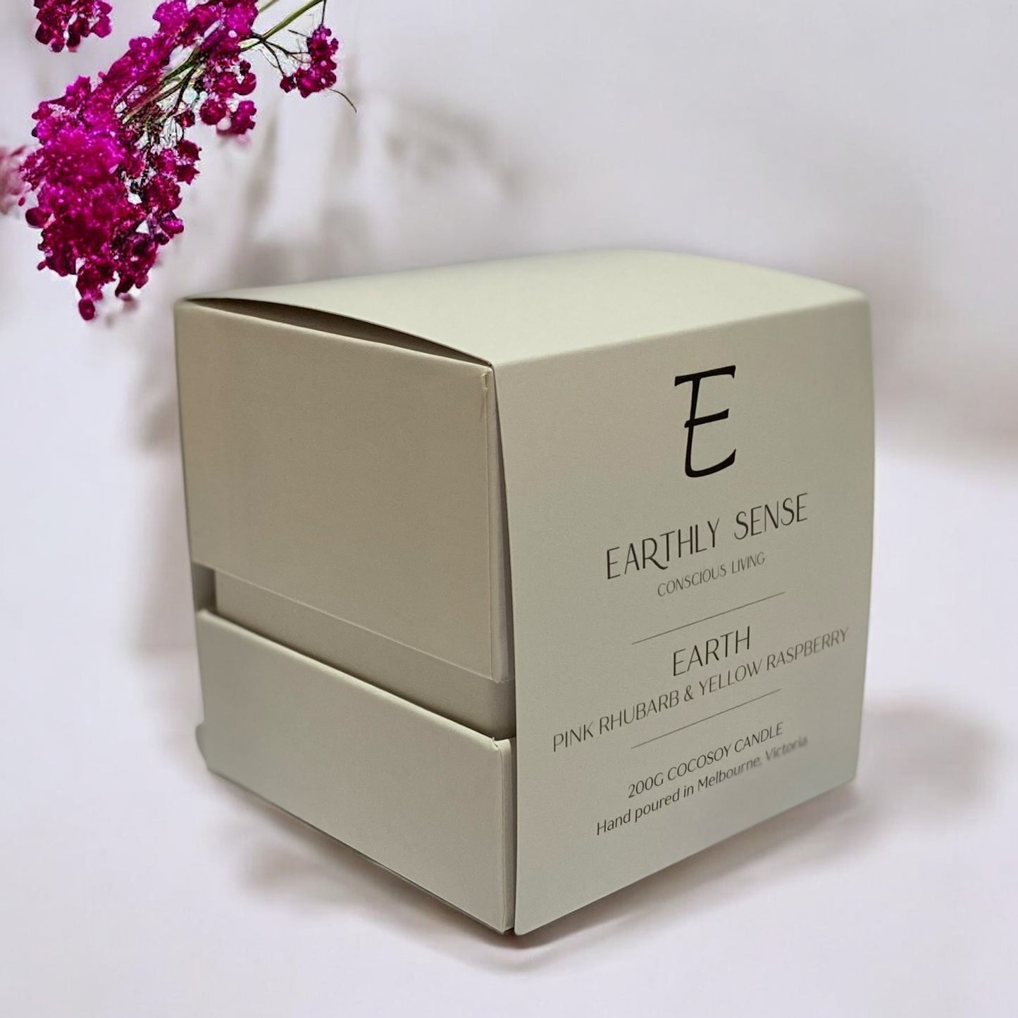 EARTH - Pink Rhubarb & Yellow Raspberry 200g