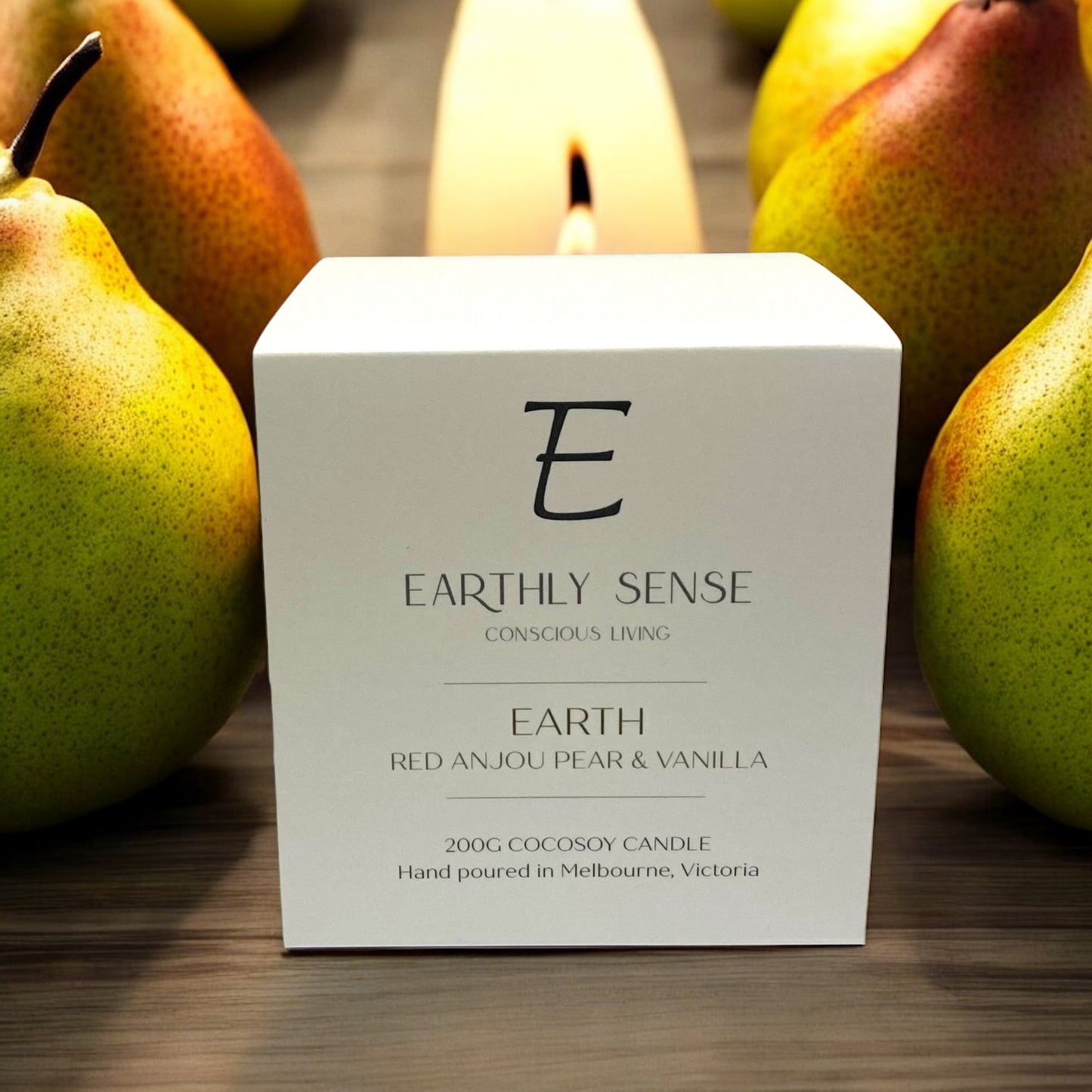EARTH - Red Anjou Pear & Vanilla 200g