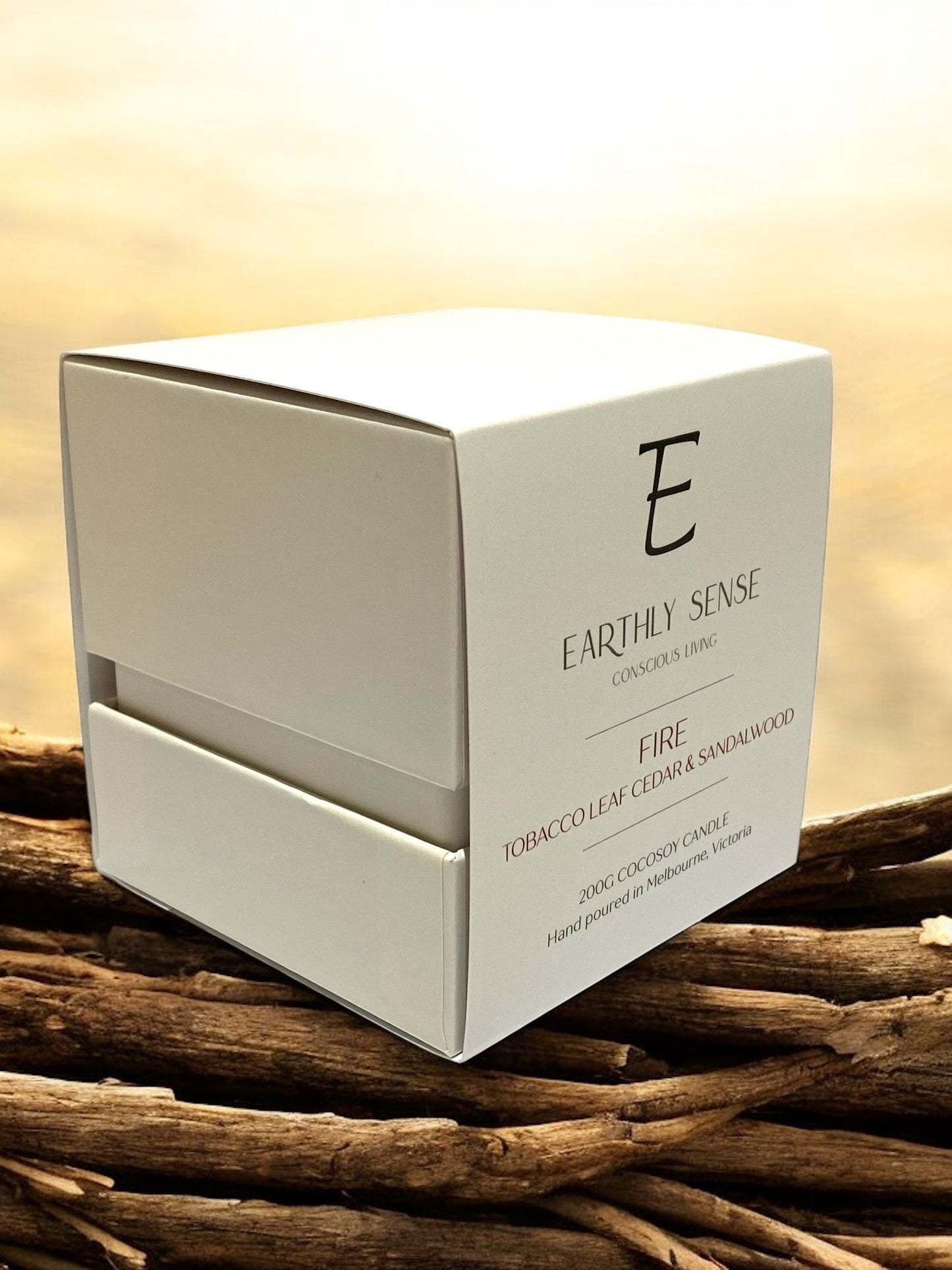 FIRE - Tobacco Leaf Cedar & Sandalwood 200g