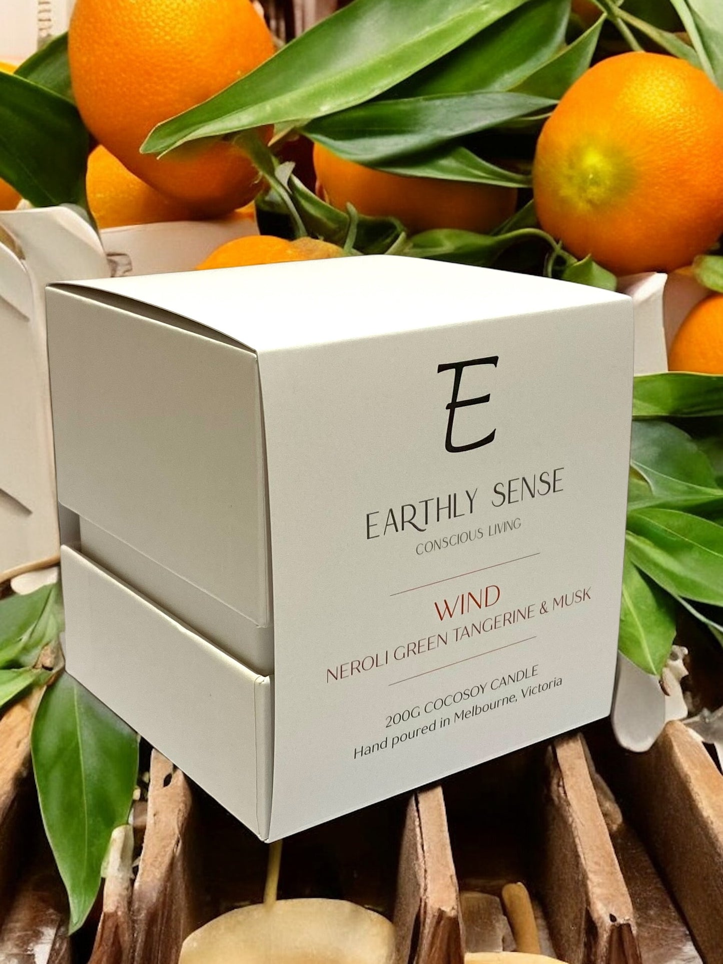 WIND - Neroli Green Tangerine & Musk 200g