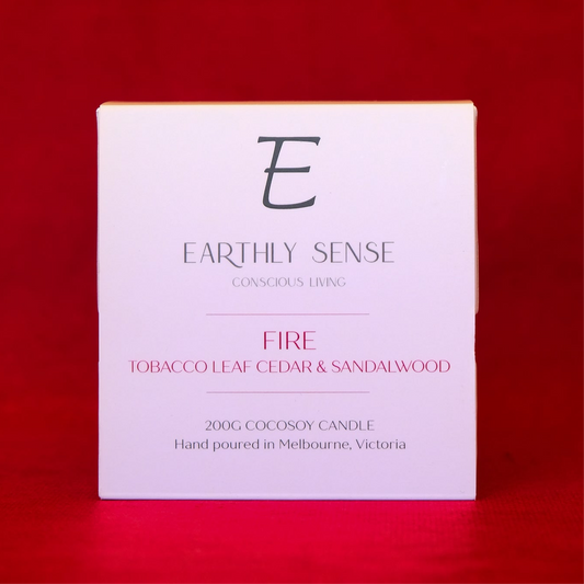 FIRE - Tobacco Leaf Cedar & Sandalwood 200g