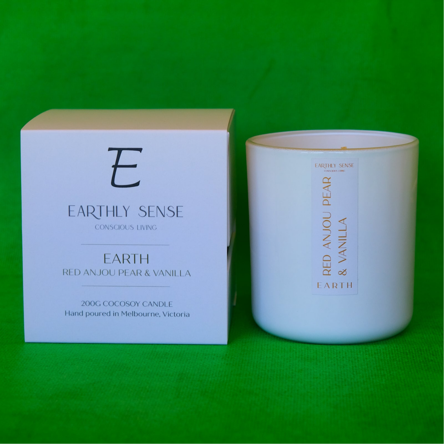 EARTH - Red Anjou Pear & Vanilla 200g